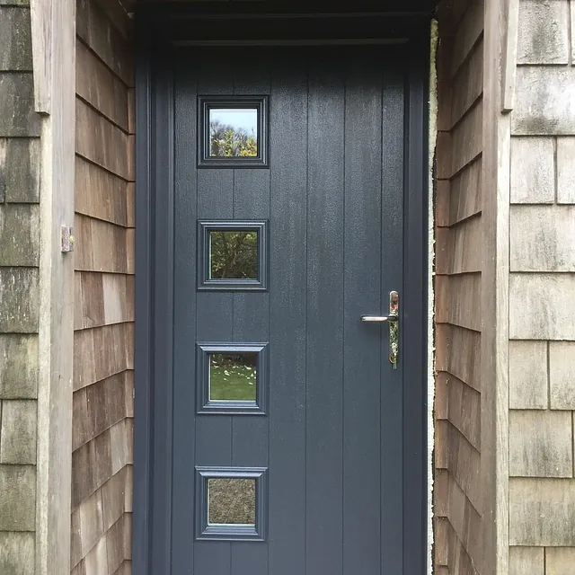 Dark Blue Door