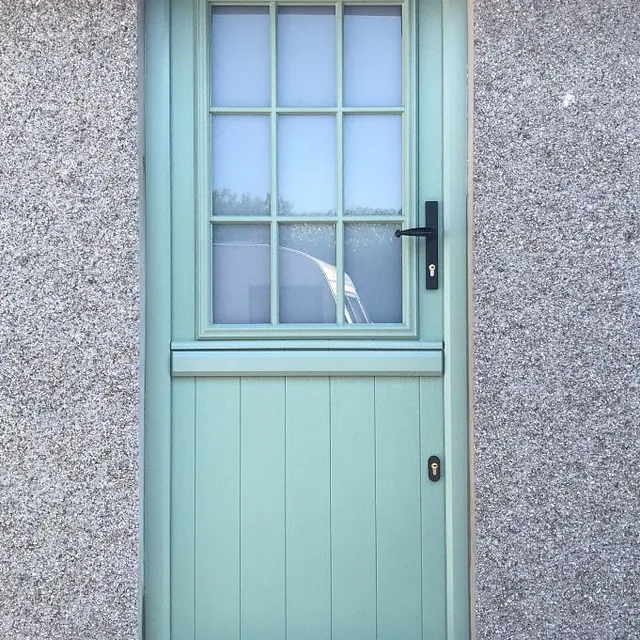 Light Green Door