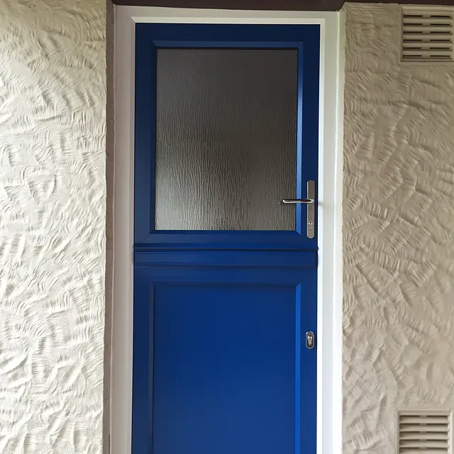 Royal Blue Door